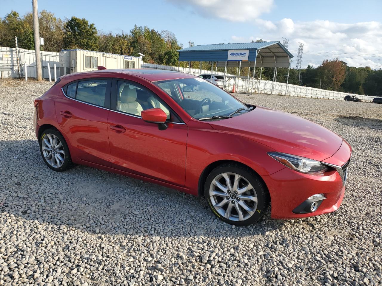 2014 Mazda 3 VIN JM1BM1M35E1103892 Copart auction photo, side damage thumbnail 4
