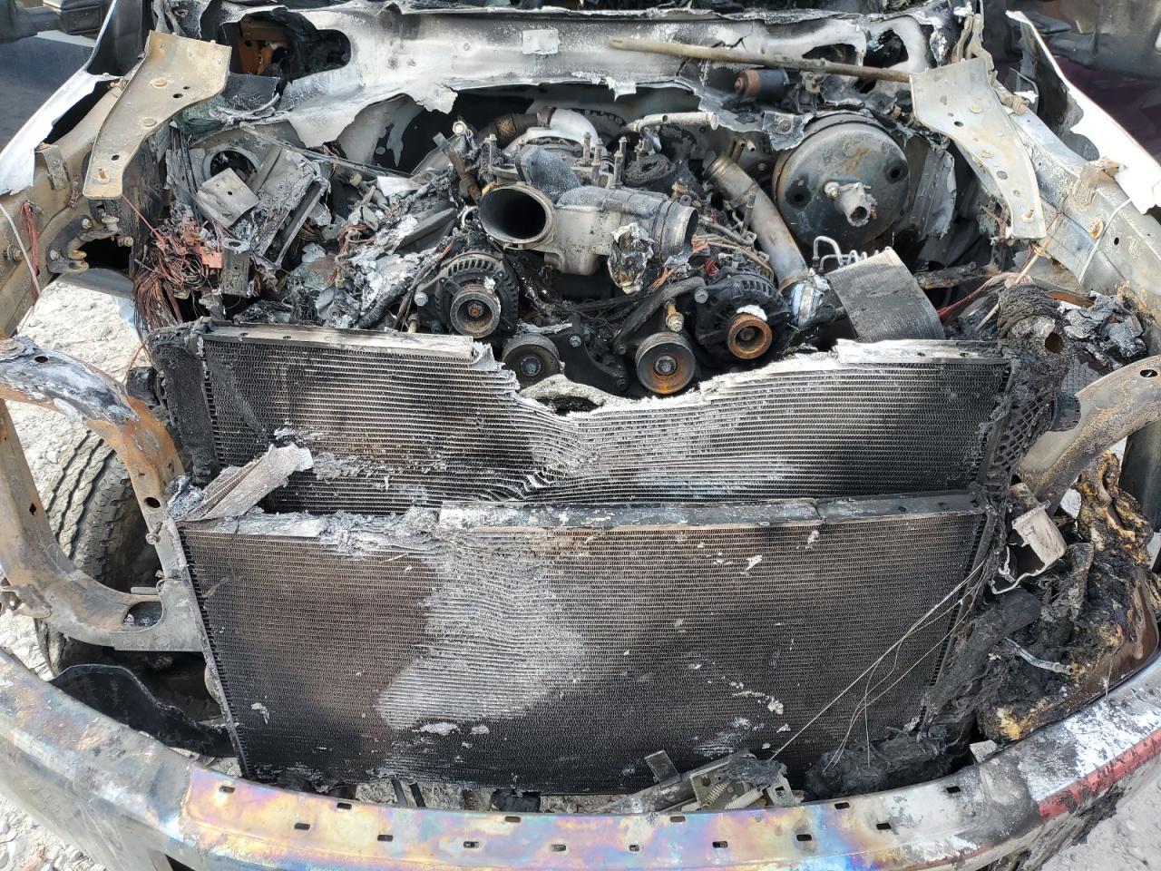 2017 Ford F250 VIN 1FT7W2BTXHED89700 Copart auction photo, burn damage thumbnail 11