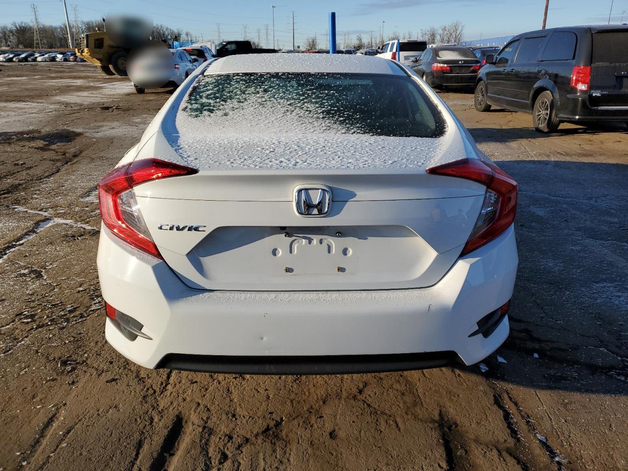2016 Honda Civic VIN 19XFC2F58GE083503 Copart auction photo, front end damage thumbnail 6