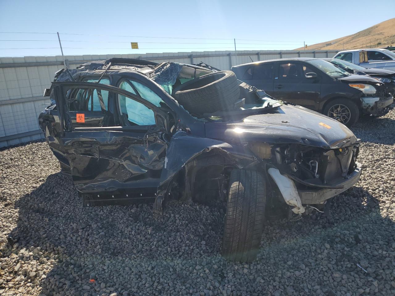 2017 Ford Edge VIN 2FMPK4APXHBB04092 Copart auction photo, all over damage thumbnail 4