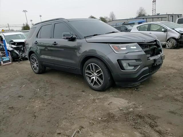 2017 Ford Explorer VIN 1FM5K8GT0HGB04436 Copart auction photo, front end / minor dent/scratches damage thumbnail 11