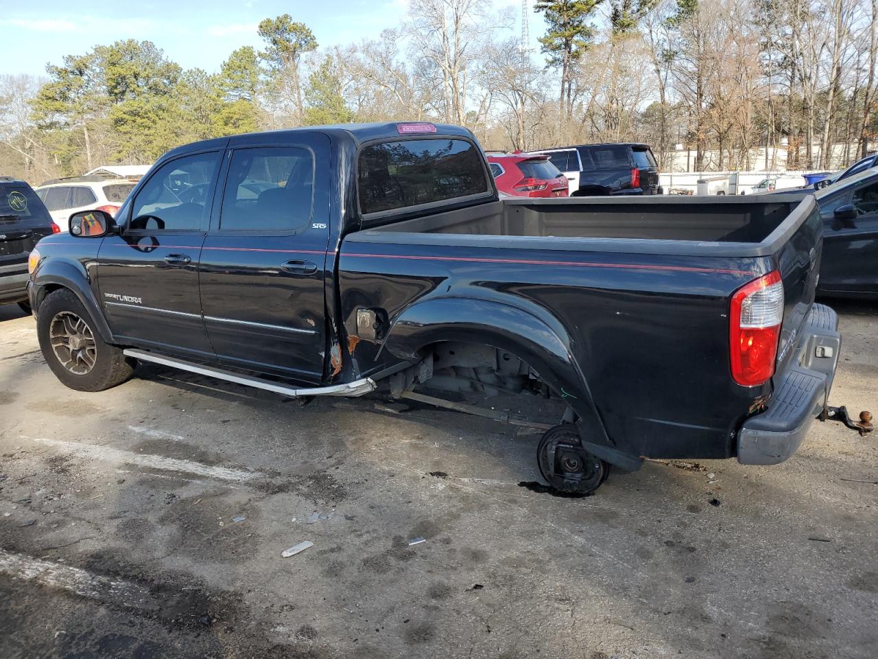 2006 Toyota Tundra VIN 5TBET34106S513071 Copart auction photo, rear end / undercarriage damage thumbnail 2