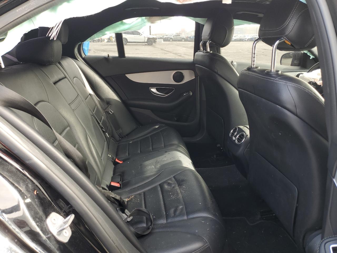 2019 Mercedes-Benz C-klasse VIN 55SWF8DB0KU295297 Copart auction photo, front end / undercarriage damage thumbnail 10