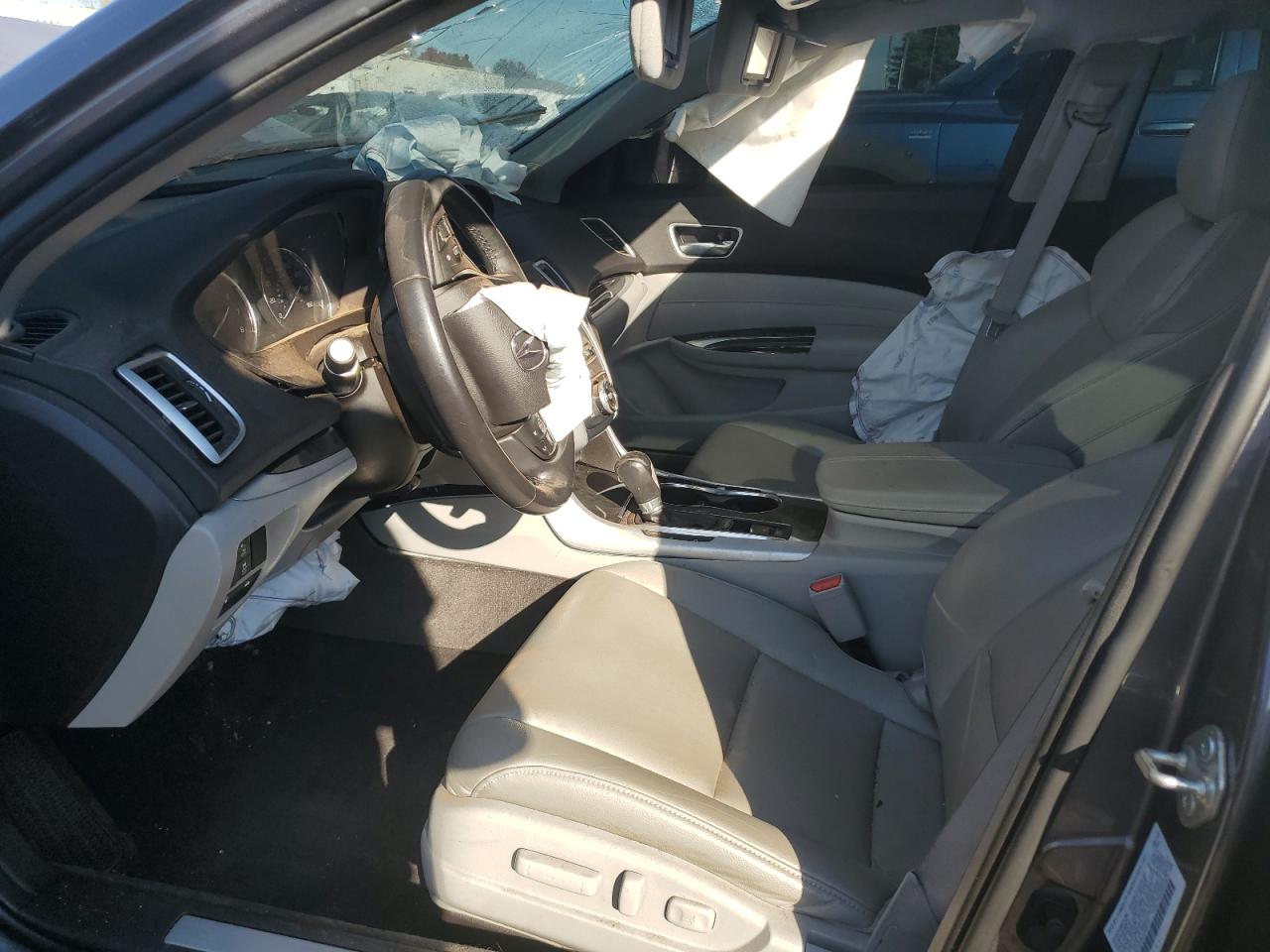 2019 Acura TLX VIN 19UUB1F3XKA003070 Copart auction photo, front end / rear end damage thumbnail 7
