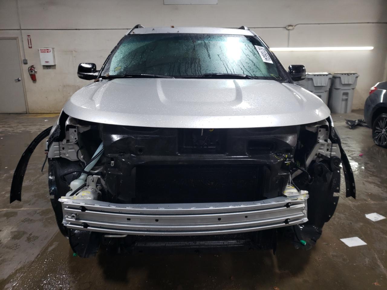 2011 Ford Explorer VIN 1FMHK8D88BGA35144 Copart auction photo, side / front end damage thumbnail 5