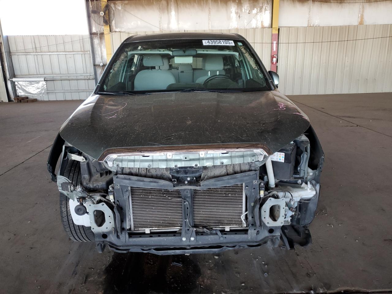 2014 Subaru Forester VIN JF2SJAEC2EH505756 Copart auction photo, rear end / front end damage thumbnail 5