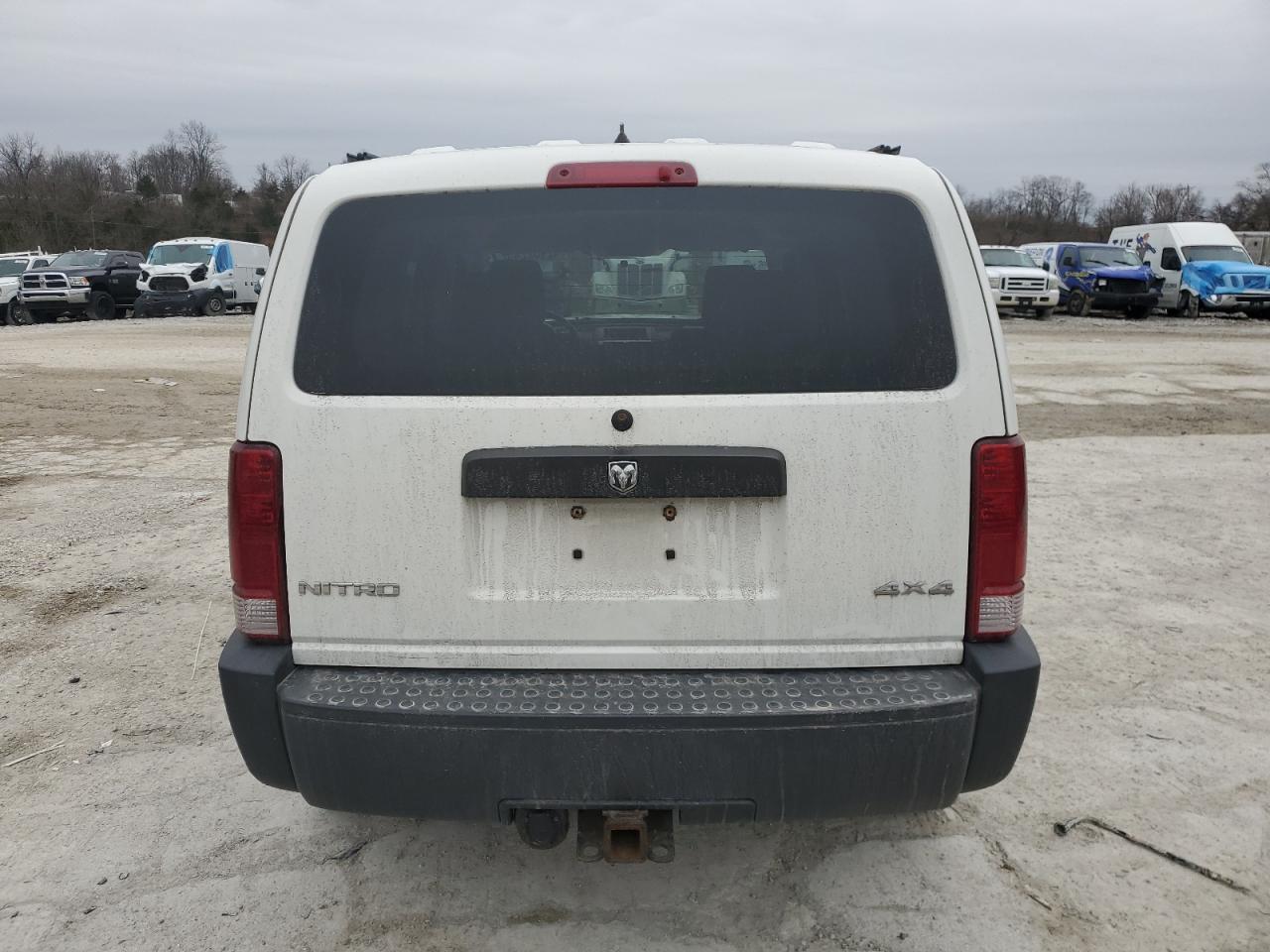 2007 Dodge Nitro VIN 1D8GU28K87W570678 Copart auction photo, front end damage thumbnail 6