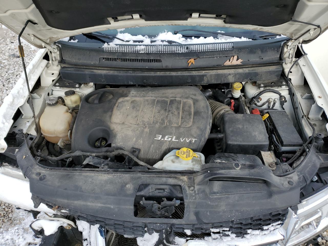 2014 Dodge Journey VIN 3C4PDCBG9ET250684 Copart auction photo, front end damage thumbnail 12