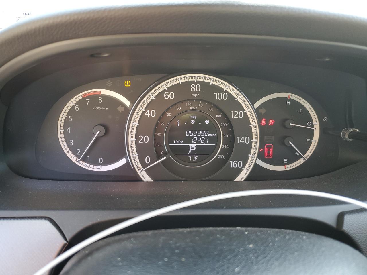 2015 Honda Accord VIN 1HGCR2F37FA005202 Copart auction photo, front end damage thumbnail 9