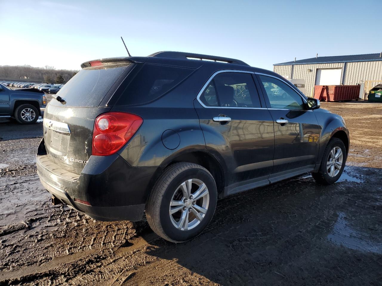 2013 Chevrolet Equinox VIN 2GNFLEEK8D6425060 Copart auction photo, front end / rear end damage thumbnail 3