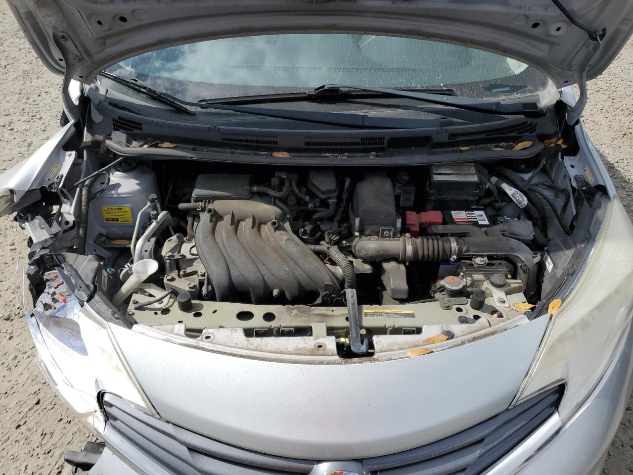 2014 Nissan Versa VIN 3N1CE2CPXEL437908 Copart auction photo, front end / rear end damage thumbnail 13