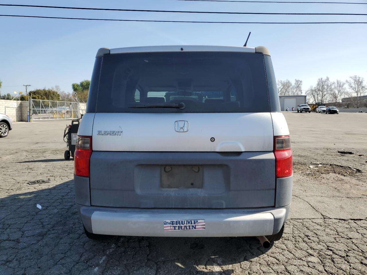 2004 Honda Element VIN 5J6YH28524L039730 Copart auction photo, front end / side damage thumbnail 6
