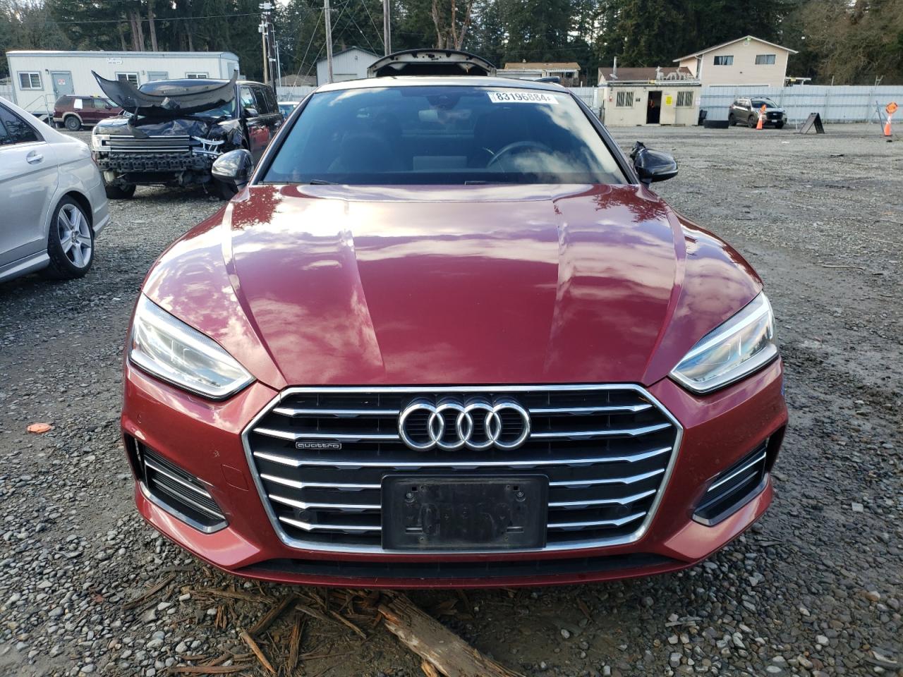 2018 Audi A5 VIN WAUPNAF5XJA021018 Copart auction photo, rear end damage thumbnail 5