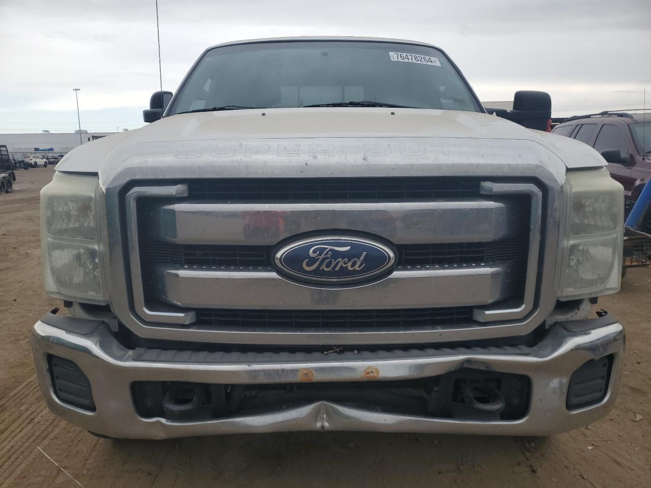 2011 Ford F250 VIN 1FT7X2B62BEC96457 Copart auction photo, front end damage thumbnail 5