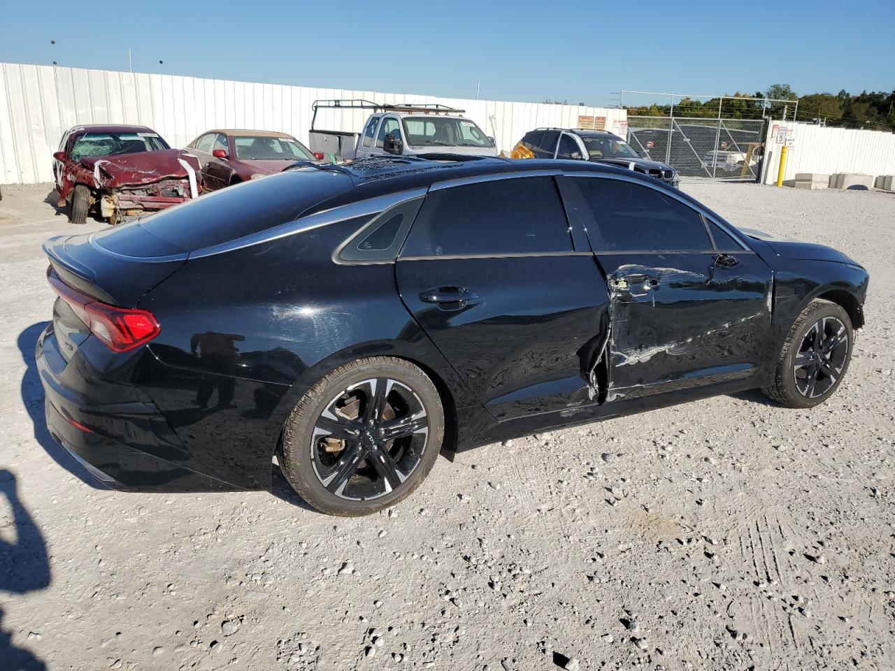 2022 KIA K5 VIN 5XXG64J23NG085832 Copart auction photo, all over damage thumbnail 3