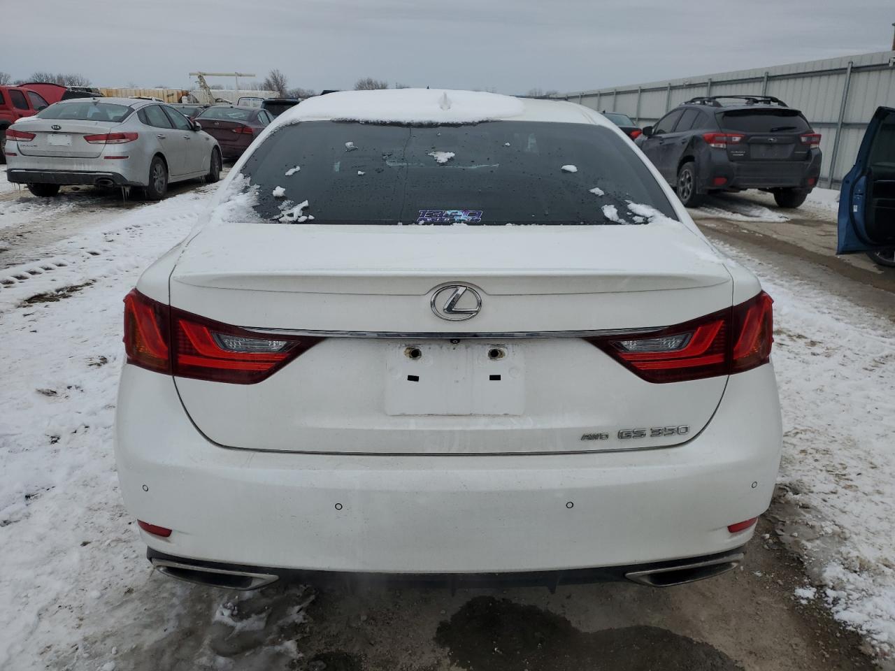 2015 Lexus GS VIN JTHCE1BL4FA000970 Copart auction photo, all over damage thumbnail 6