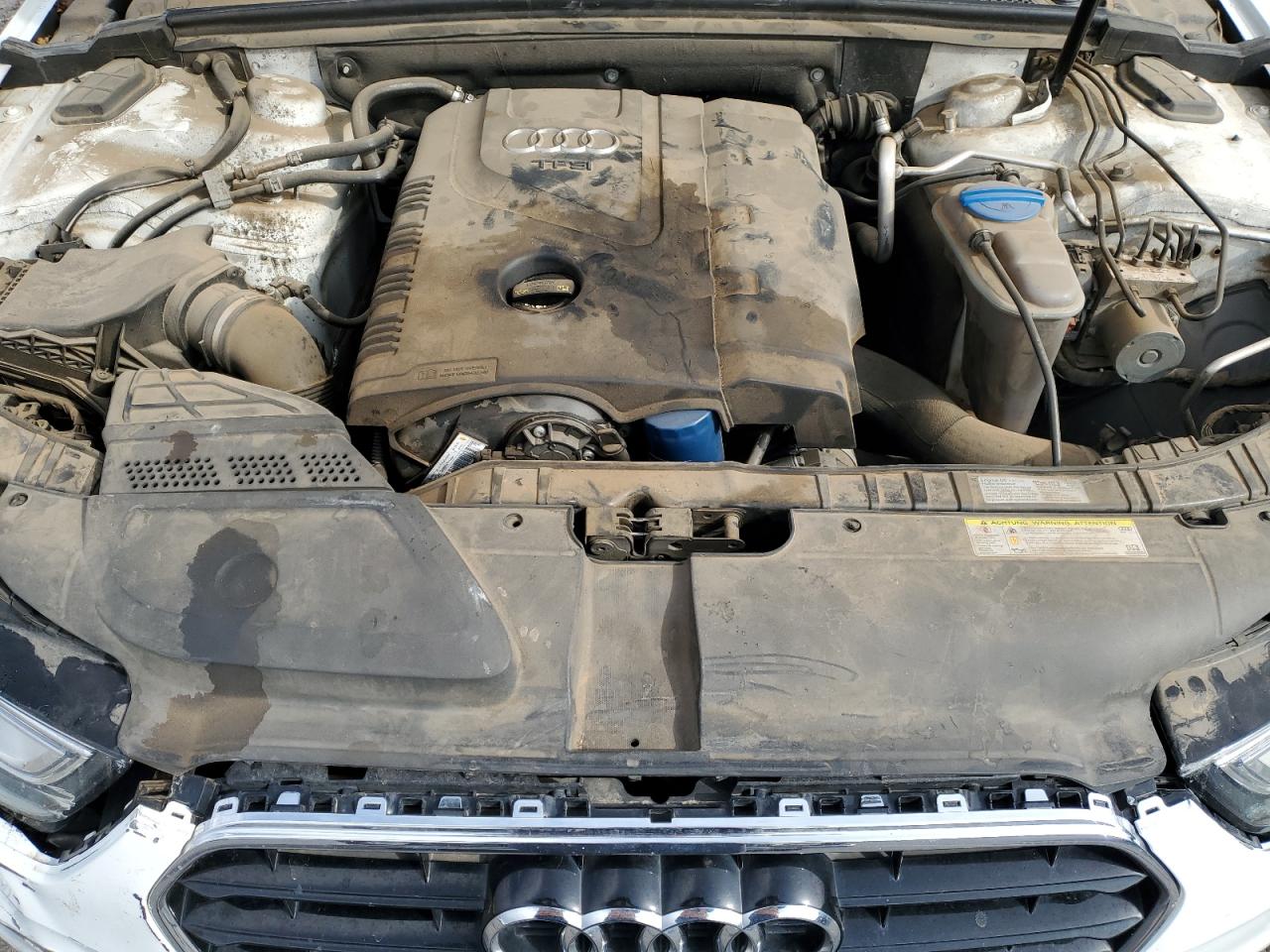 2014 Audi A4 VIN WAUAFAFL2EN019165 Copart auction photo, mechanical / front end damage thumbnail 11