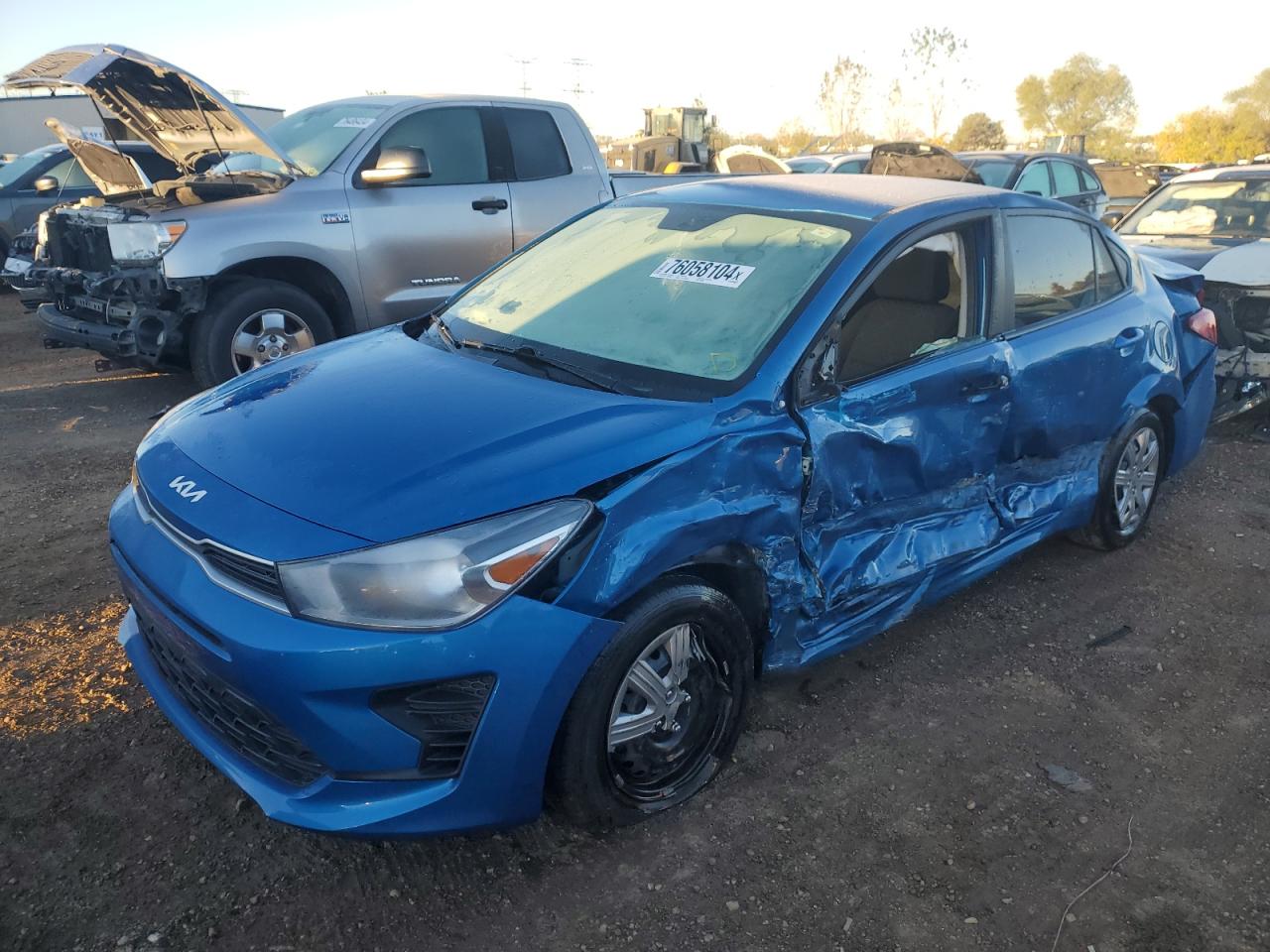 2022 KIA Rio VIN 3KPA24AD0NE478666