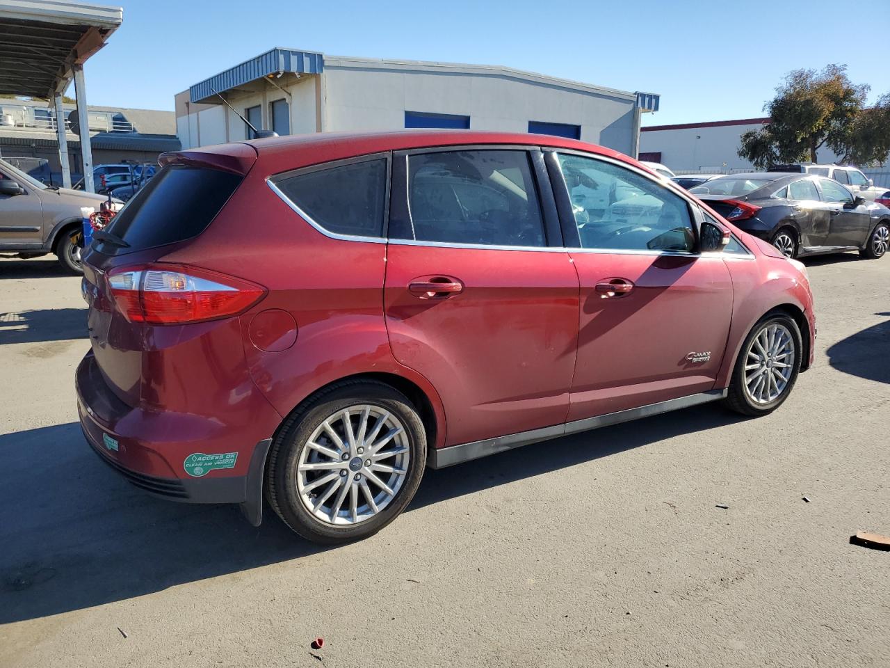 2013 Ford C-MAX VIN 1FADP5CU2DL540078 Copart auction photo, rear end damage thumbnail 3