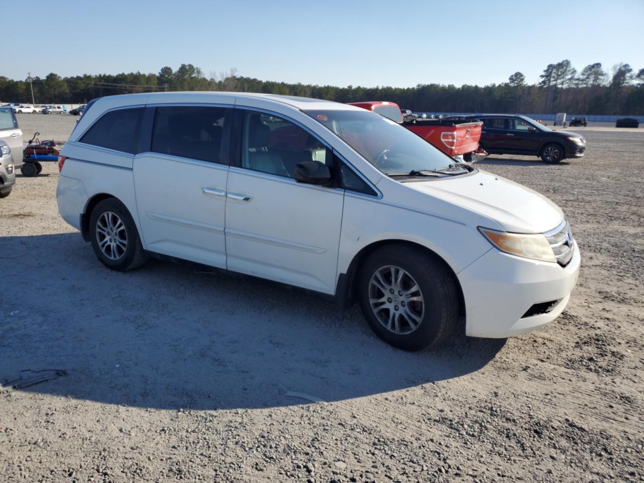 2012 Honda Odyssey VIN 5FNRL5H61CB030294 Copart auction photo, normal wear damage thumbnail 4