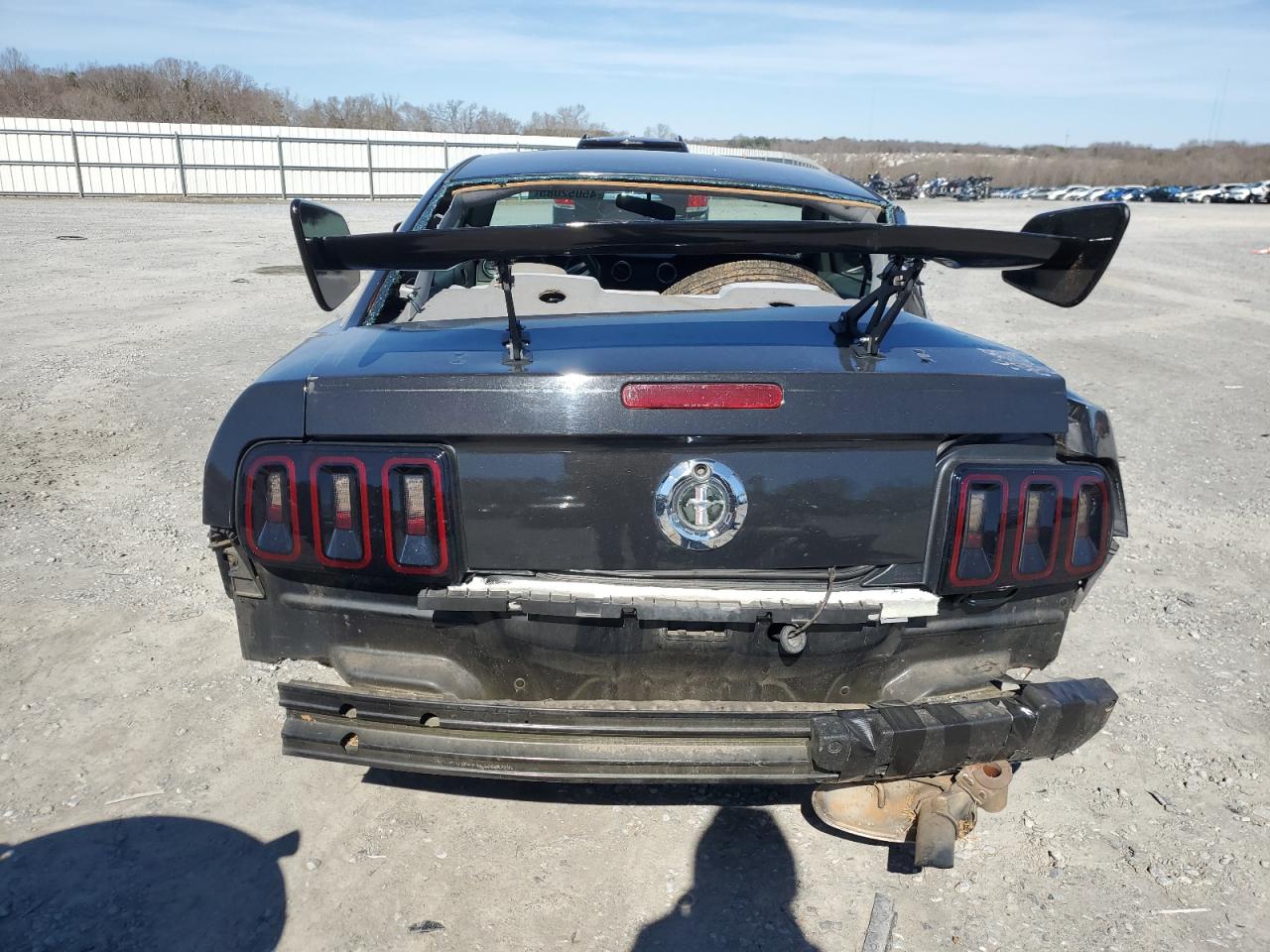 2007 Ford Mustang VIN 1ZVFT80N475365366 Copart auction photo, rear end / front end damage thumbnail 6