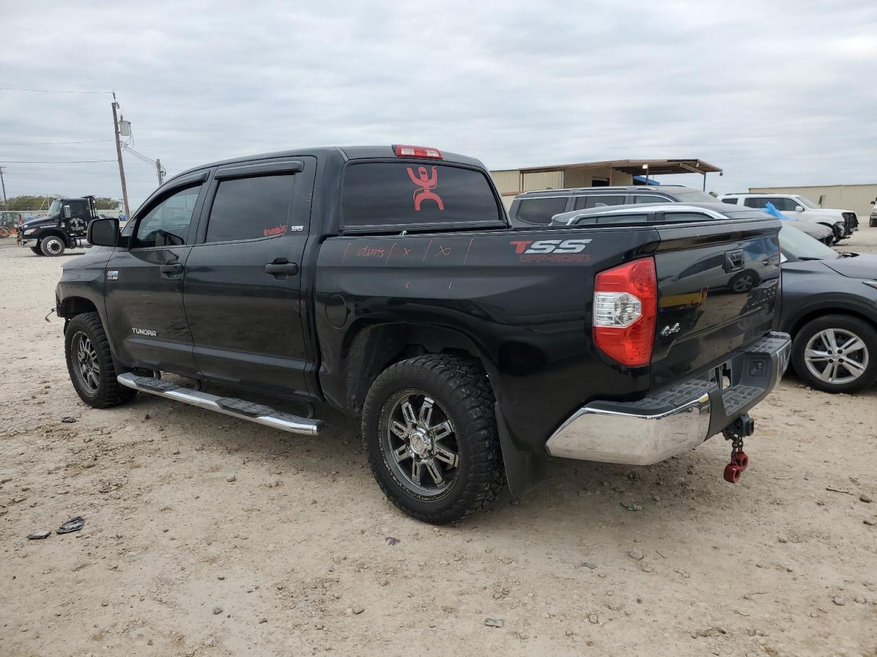 2015 Toyota Tundra VIN 5TFDW5F10FX424873 Copart auction photo, all over damage thumbnail 2