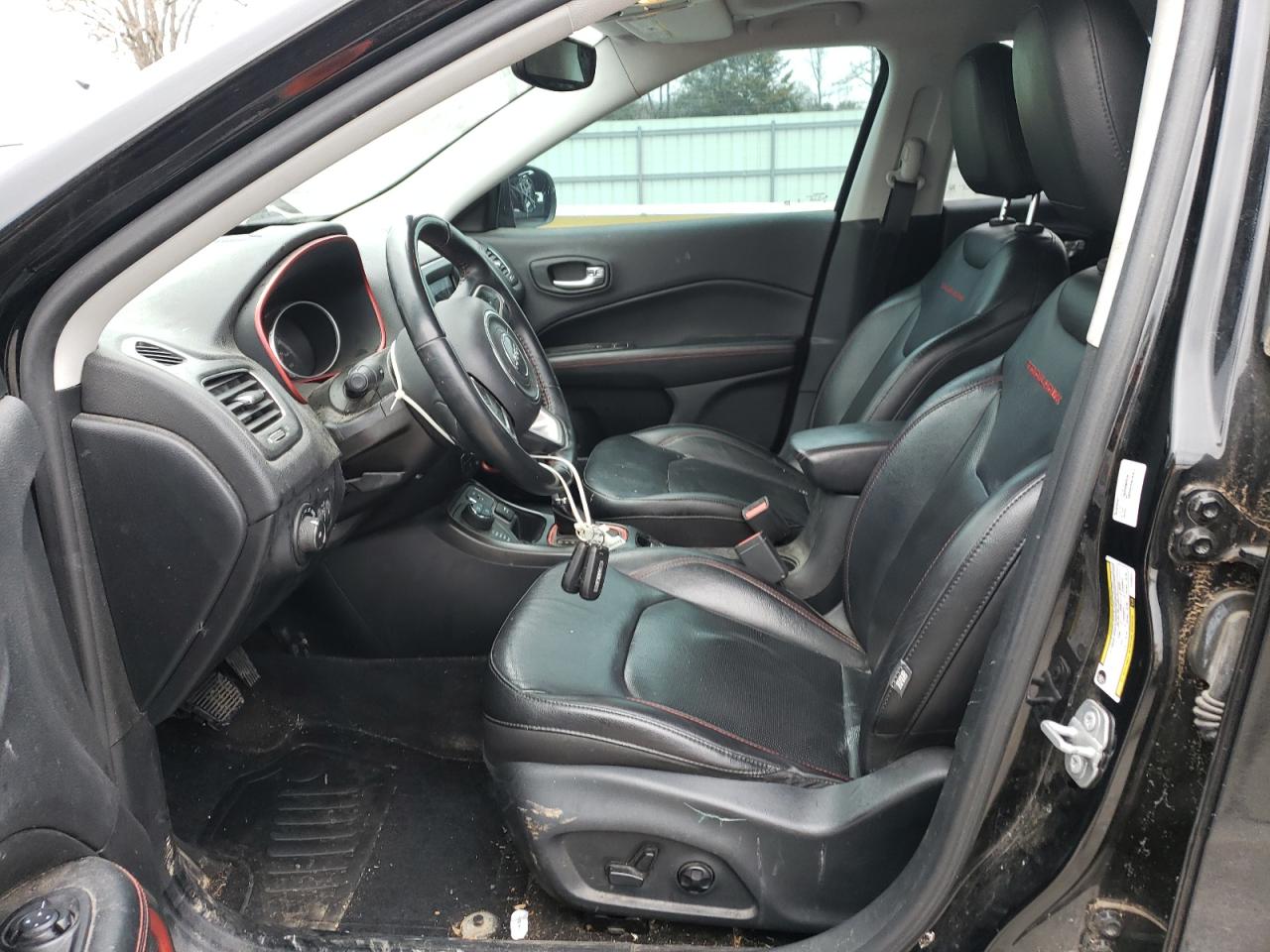 2018 Jeep Compass VIN 3C4NJDDB6JT238221 Copart auction photo, front end / hail damage thumbnail 7
