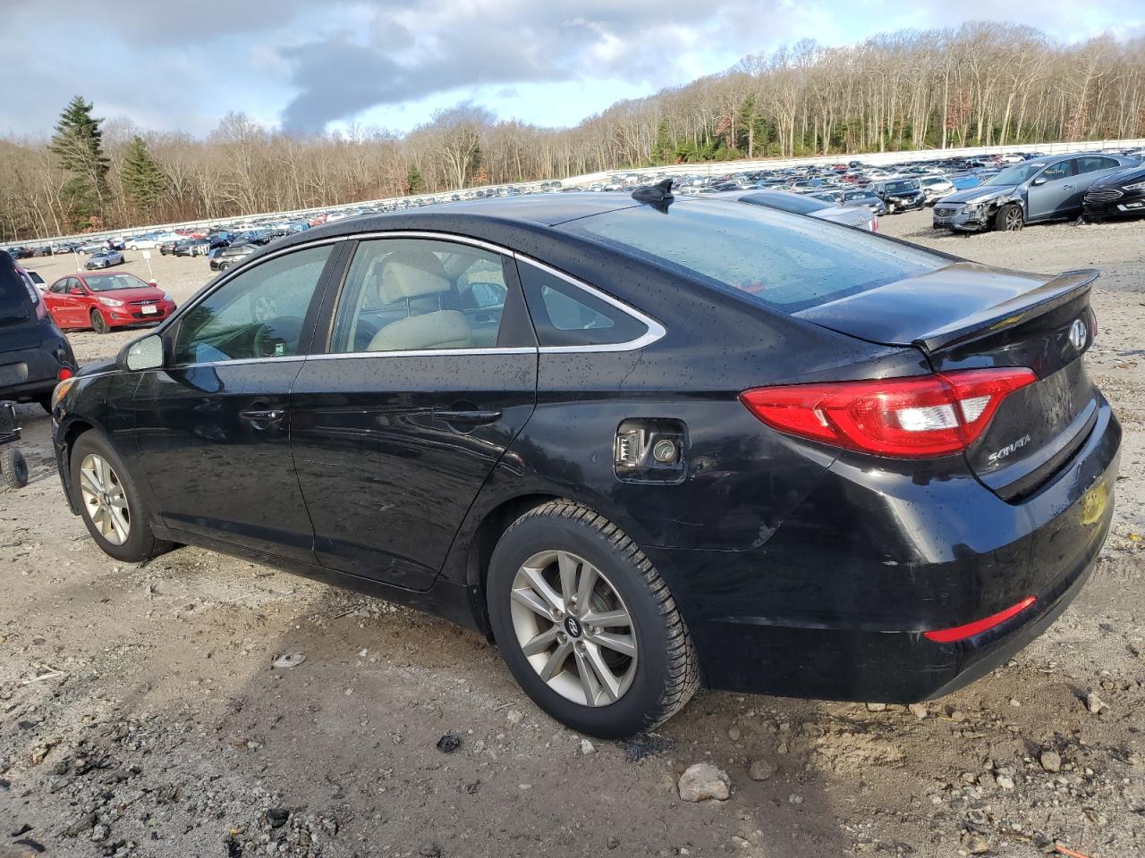 2015 Hyundai Sonata VIN 5NPE24AF7FH068513 Copart auction photo, front end damage thumbnail 2