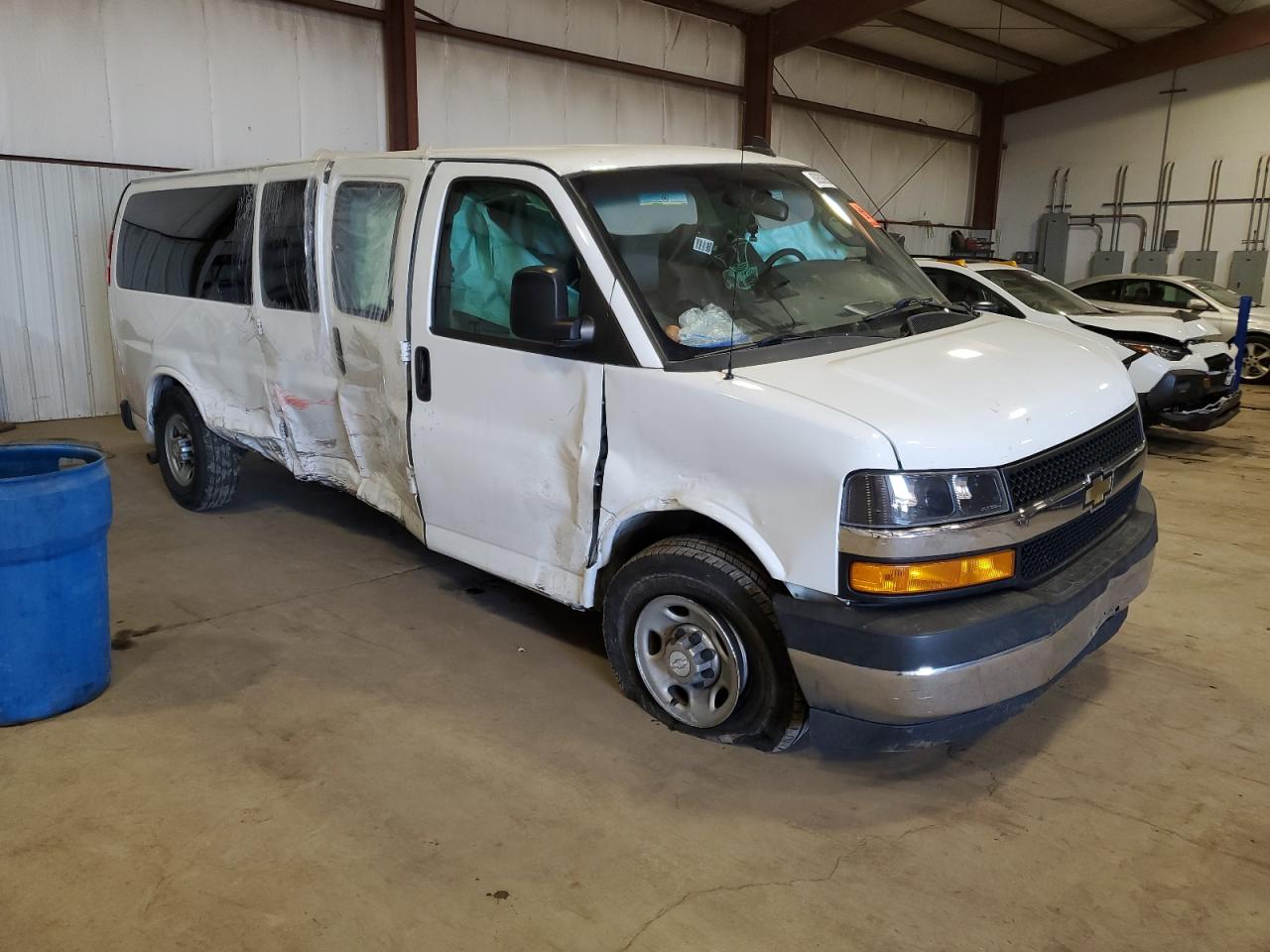 2018 Chevrolet Express VIN 1GAZGPFG3J1326461 Copart auction photo, side damage thumbnail 4