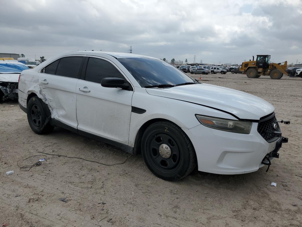 2015 Ford Taurus VIN 1FAHP2MK4FG182121 Copart auction photo, side / rear end damage thumbnail 4