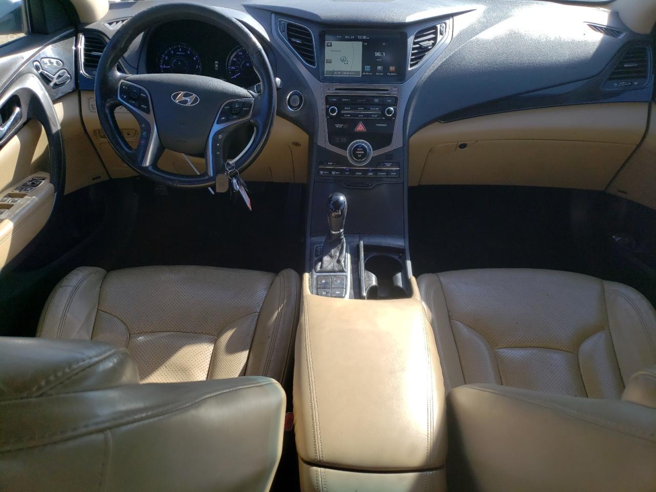 2015 Hyundai Azera VIN KMHFH4JGXFA476485 Copart auction photo, rear end damage thumbnail 8