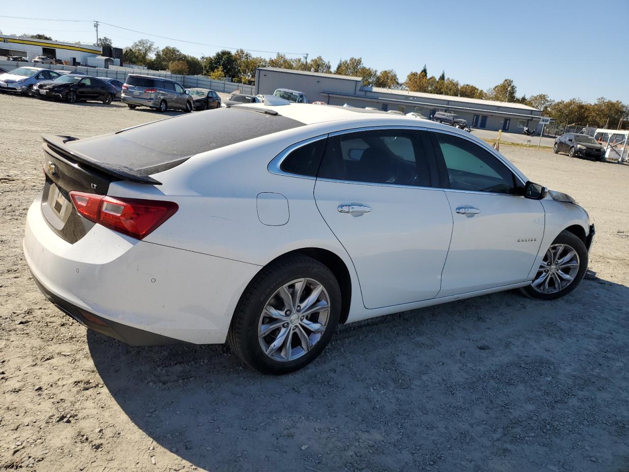 2017 Chevrolet Malibu VIN 1G1ZH5SX3HF180275 Copart auction photo, burn - engine damage thumbnail 3