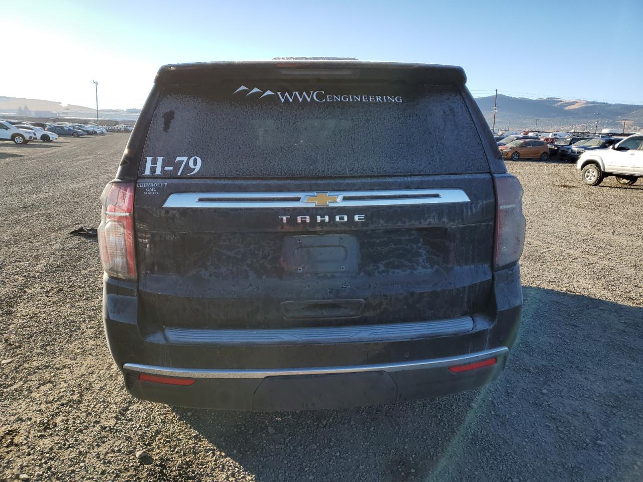2023 Chevrolet Tahoe VIN 1GNSKMKD0PR159995 Copart auction photo, front end / minor dent/scratches damage thumbnail 6