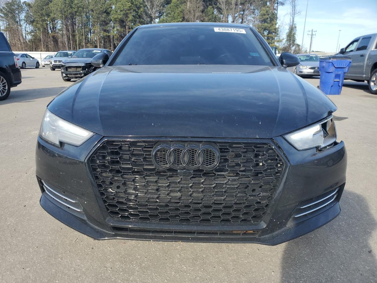 2017 Audi A4 VIN WAUANAF40HN030634 Copart auction photo, side damage thumbnail 5