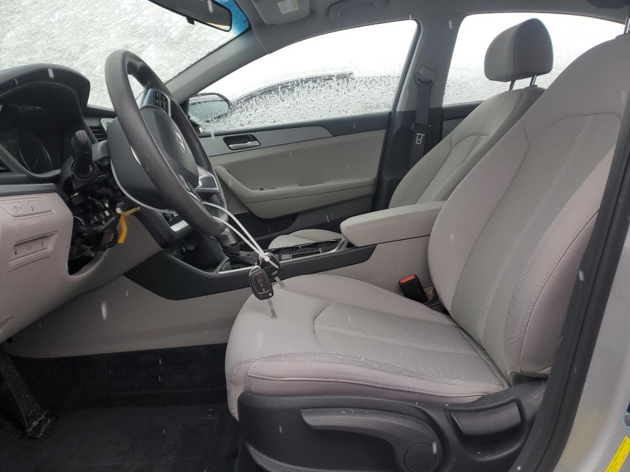 2019 Hyundai Sonata VIN 5NPE24AF1KH805585 Copart auction photo, vandalism / side damage thumbnail 7