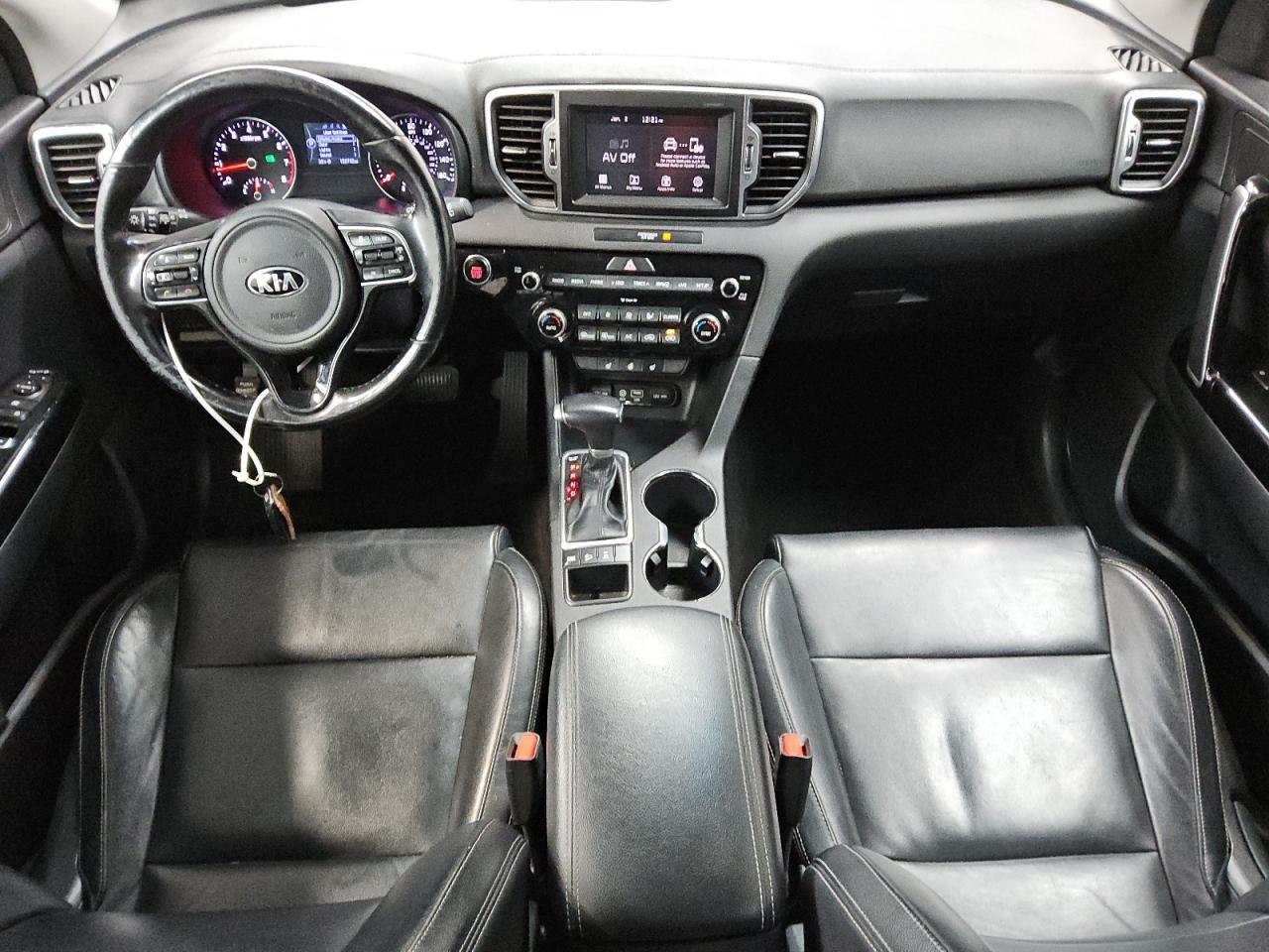 2019 KIA Sportage VIN KNDPNCAC3K7588402 Copart auction photo, mechanical damage thumbnail 8