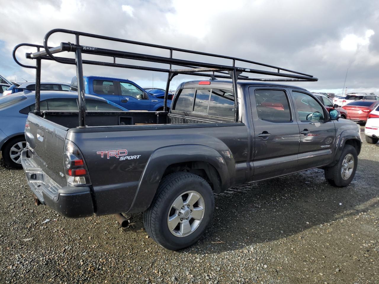 2012 Toyota Tacoma VIN 5TFMU4FN3CX005026 Copart auction photo, side damage thumbnail 3