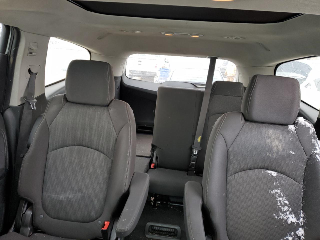2017 Chevrolet Traverse VIN 1GNKRGKD8HJ337567 Copart auction photo, front end / side damage thumbnail 10