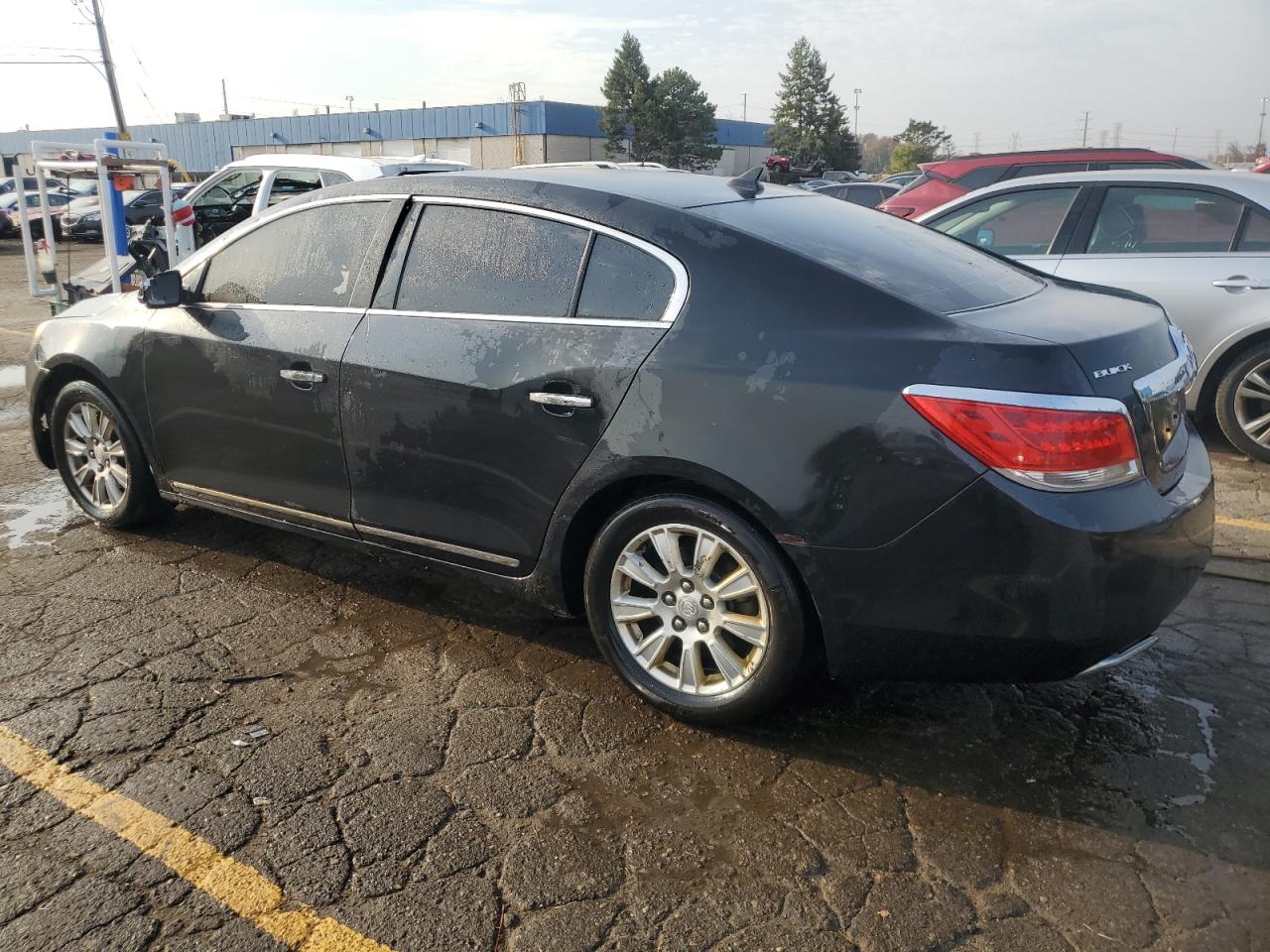 2013 Buick LaCrosse VIN 1G4GA5E36DF240194 Copart auction photo, front end / vandalism damage thumbnail 2