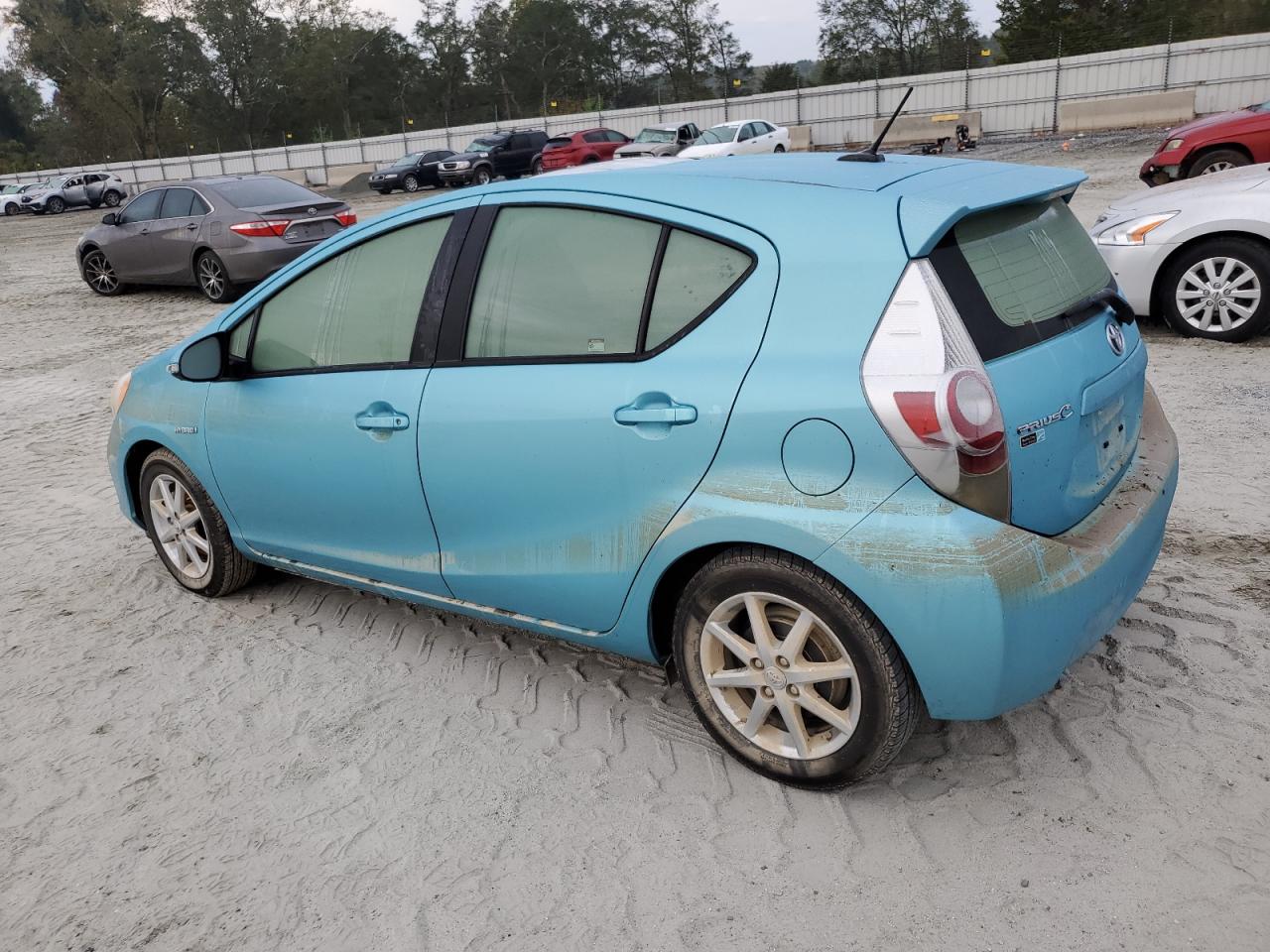 2014 Toyota Prius VIN JTDKDTB36E1083974 Copart auction photo, water/flood / minor dent/scratches damage thumbnail 2