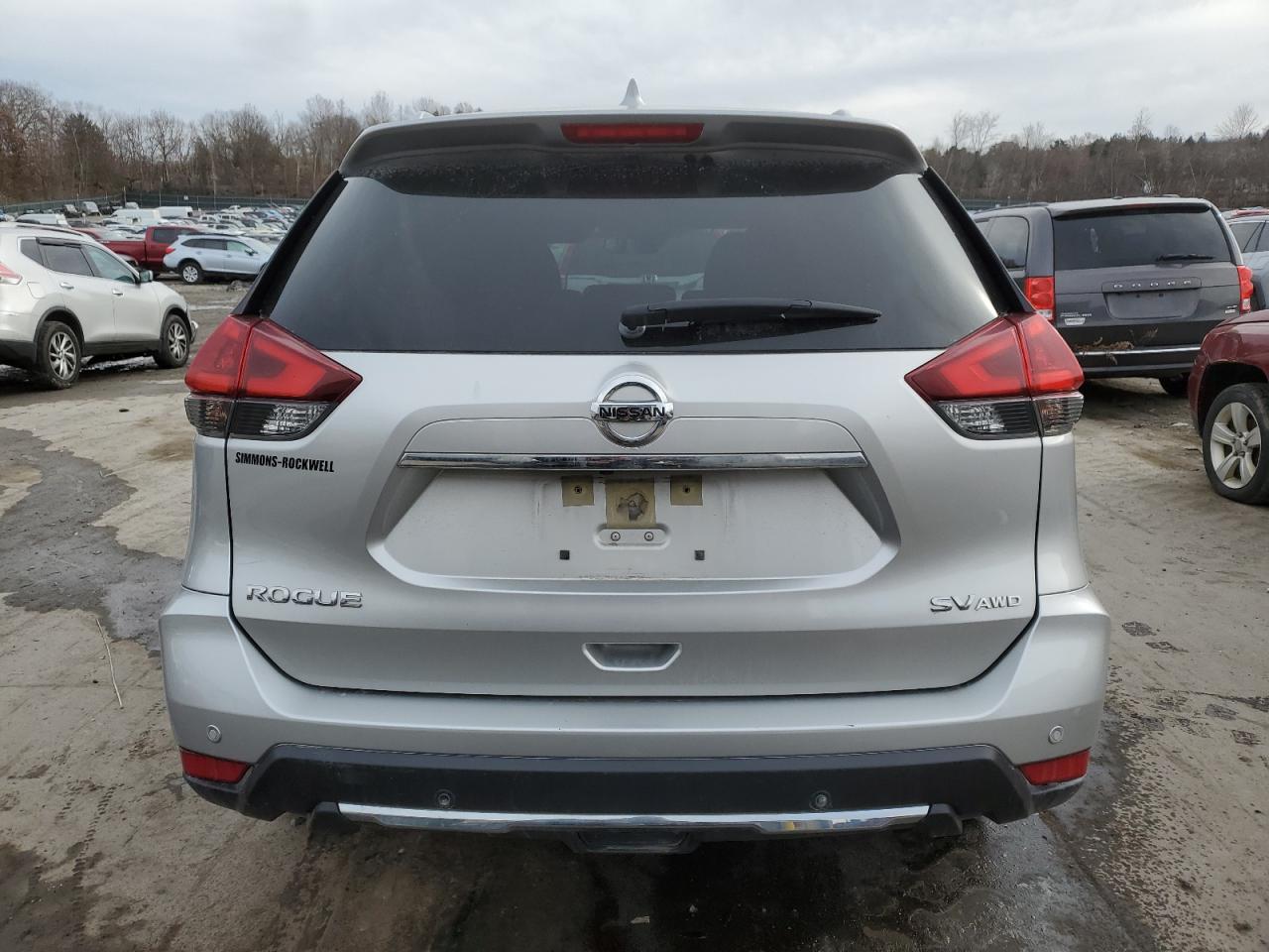 2020 Nissan Rogue VIN JN8AT2MV9LW107776 Copart auction photo, front end / undercarriage damage thumbnail 6
