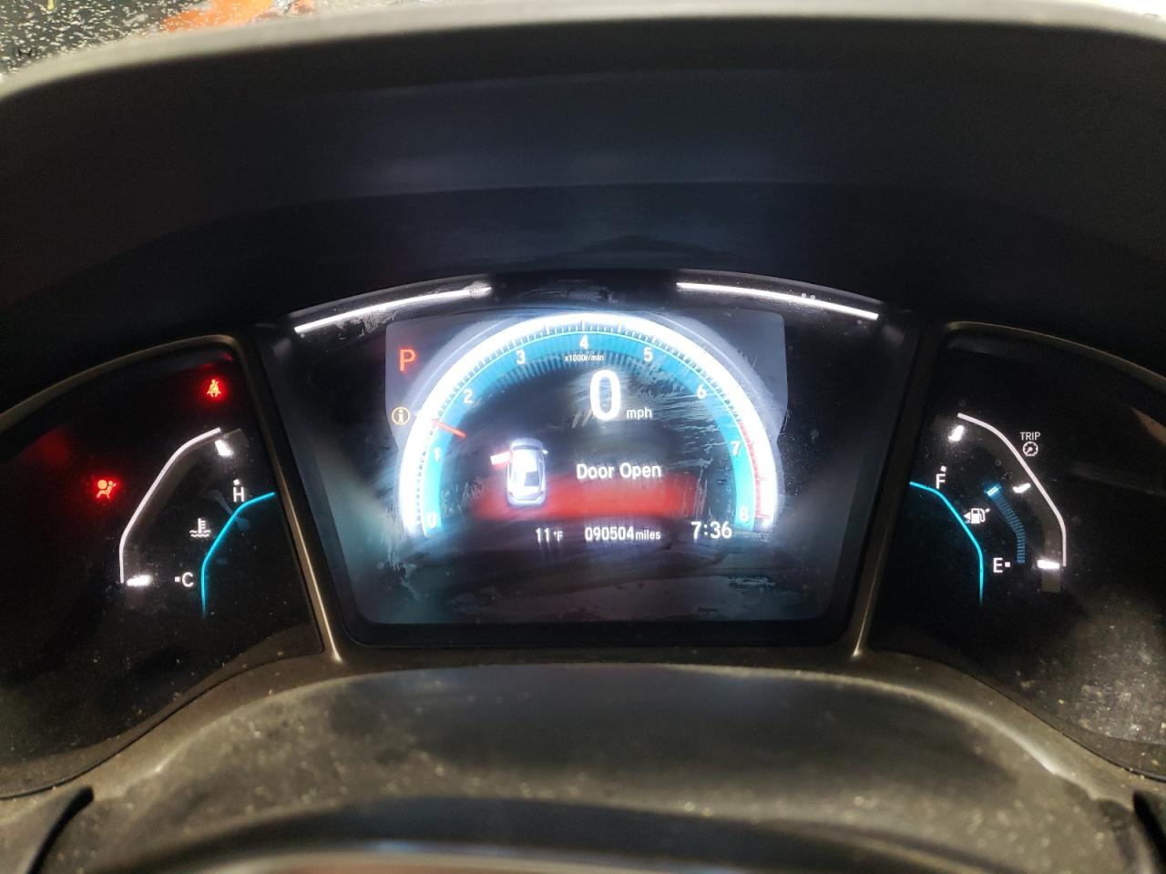 2017 Honda Civic VIN 19XFC2F78HE029802 Copart auction photo, front end damage thumbnail 9