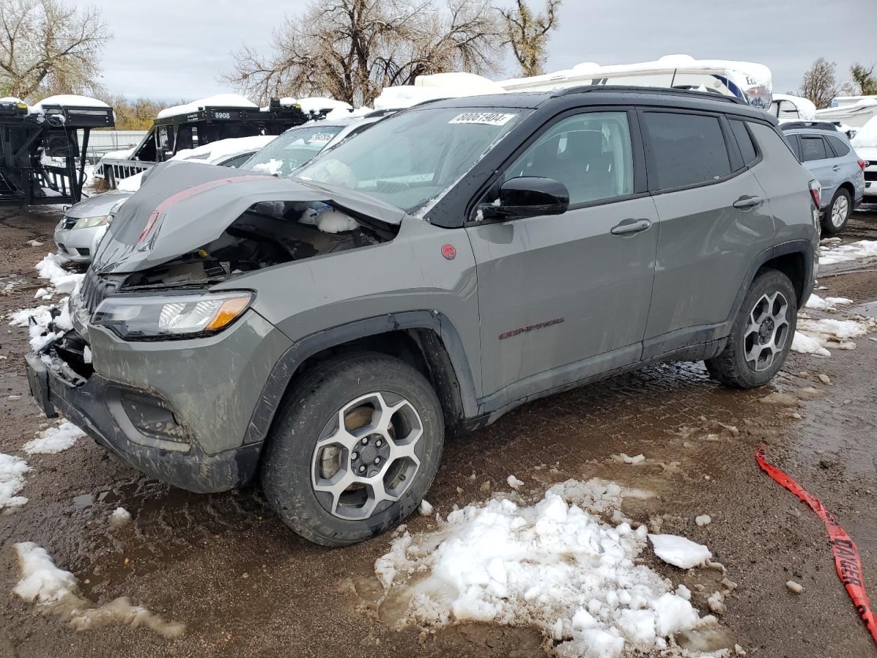 2022 Jeep Compass VIN 3C4NJDDB2NT195096