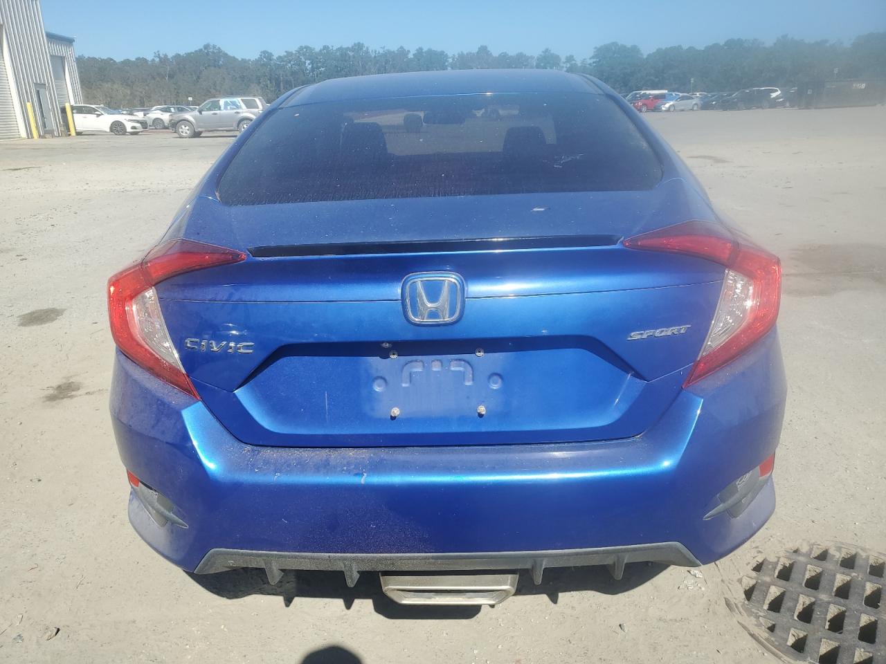 2020 Honda Civic VIN 2HGFC2F82LH548819 Copart auction photo, mechanical damage thumbnail 6