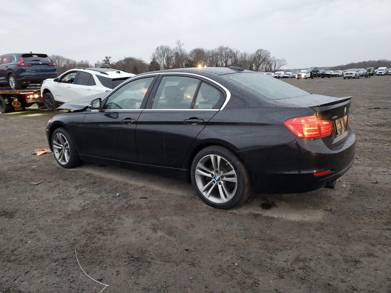 2015 BMW 3er VIN WBA3B9G58FNR94161 Copart auction photo, front end damage thumbnail 2