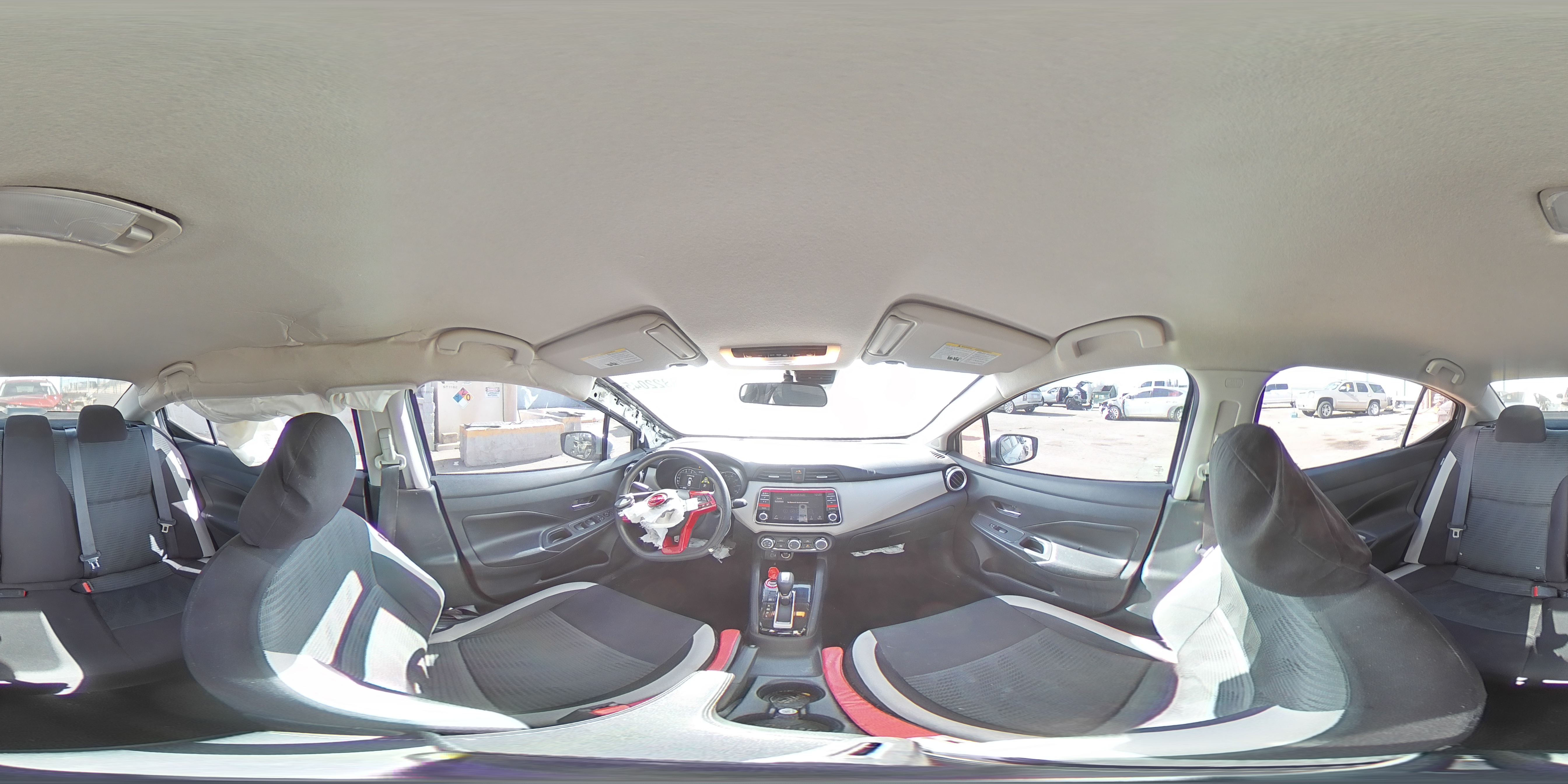 2020 Nissan Versa VIN 3N1CN8EV4LL805169 Copart auction photo, front end / side damage thumbnail 13