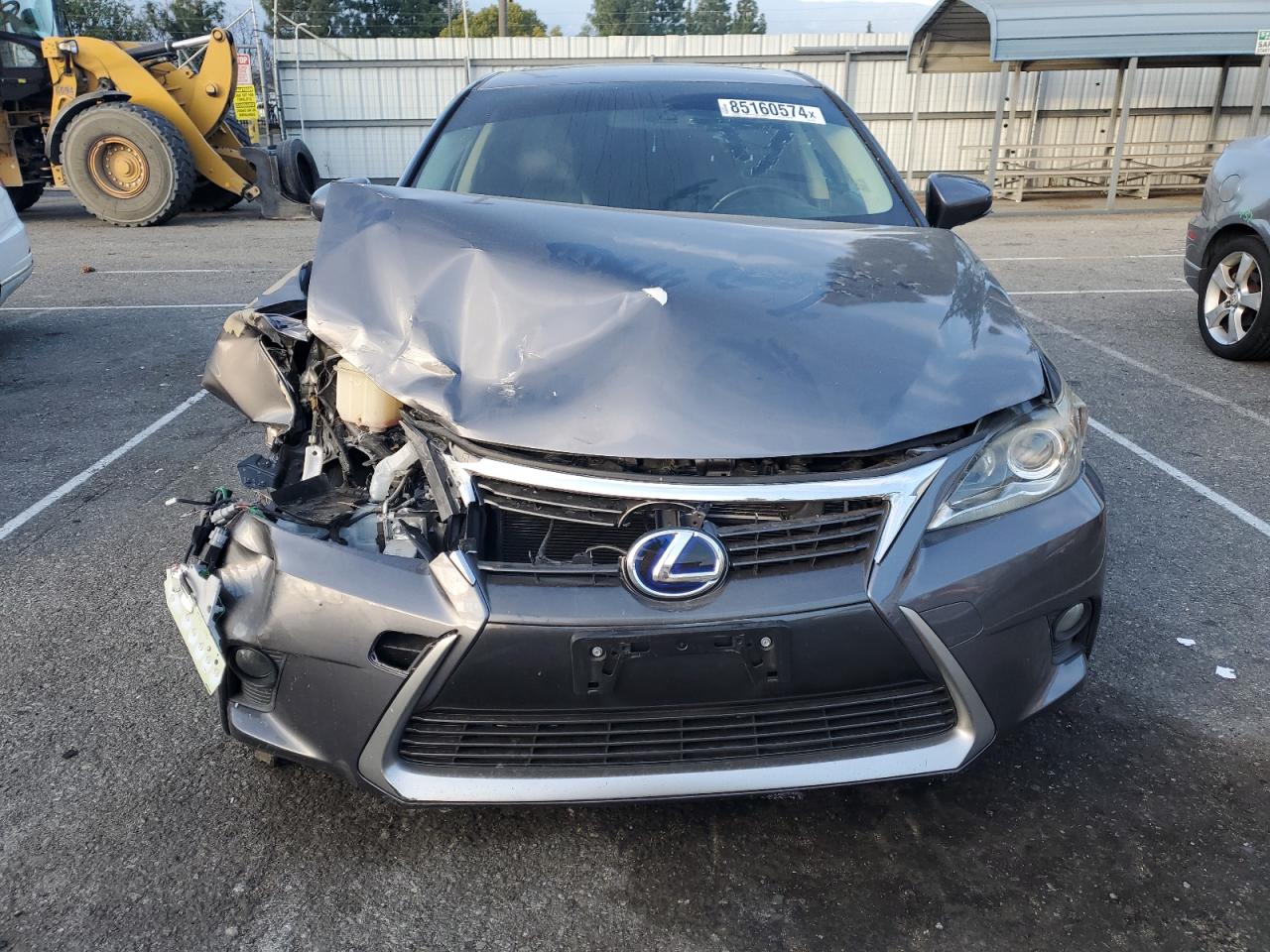 2014 Lexus CT VIN JTHKD5BH8E2201300 Copart auction photo, front end damage thumbnail 5