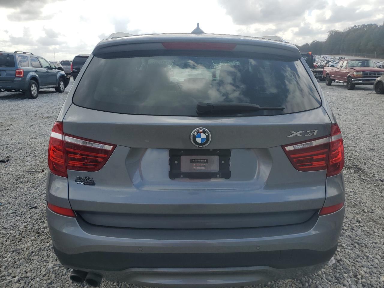 2017 BMW X3 VIN 5UXWZ7C33H0V90137 Copart auction photo, front end damage thumbnail 6