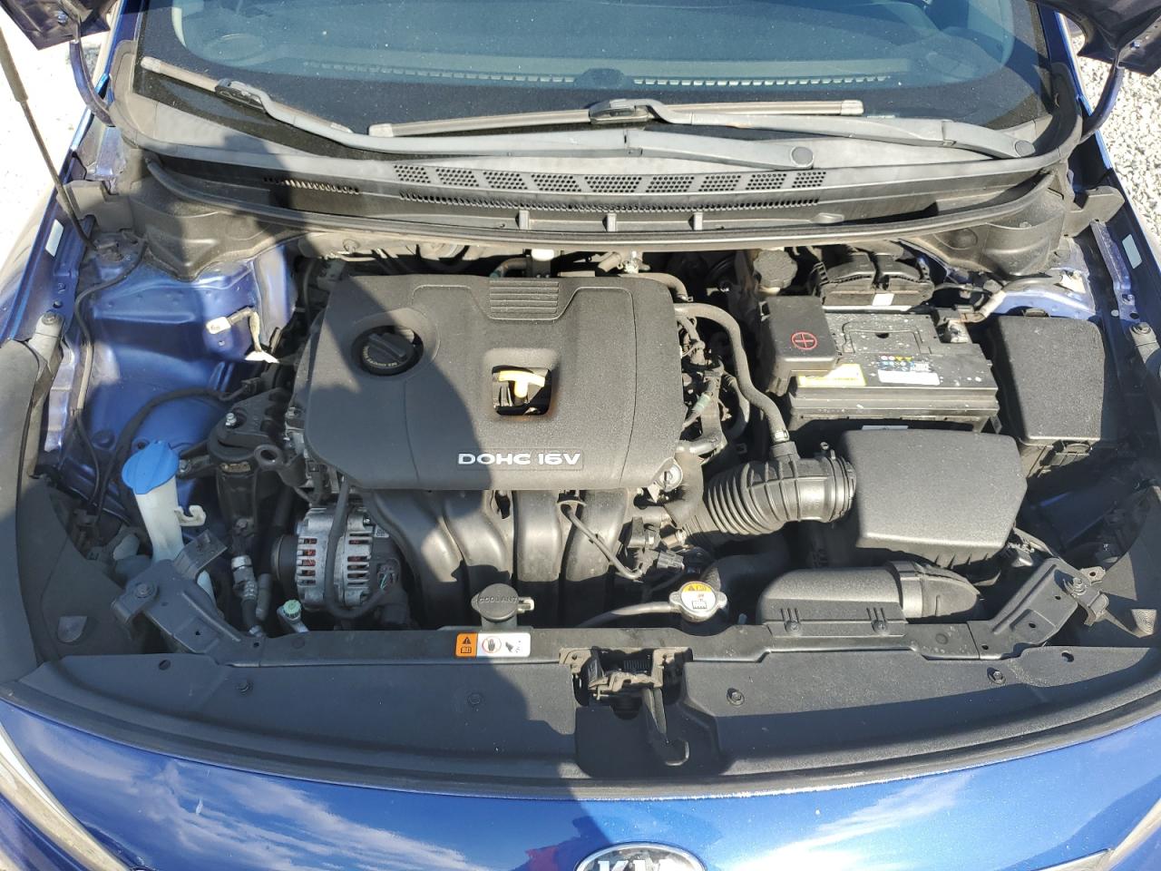 2017 KIA Forte VIN 3KPFK4A70HE148692 Copart auction photo, rear end damage thumbnail 11