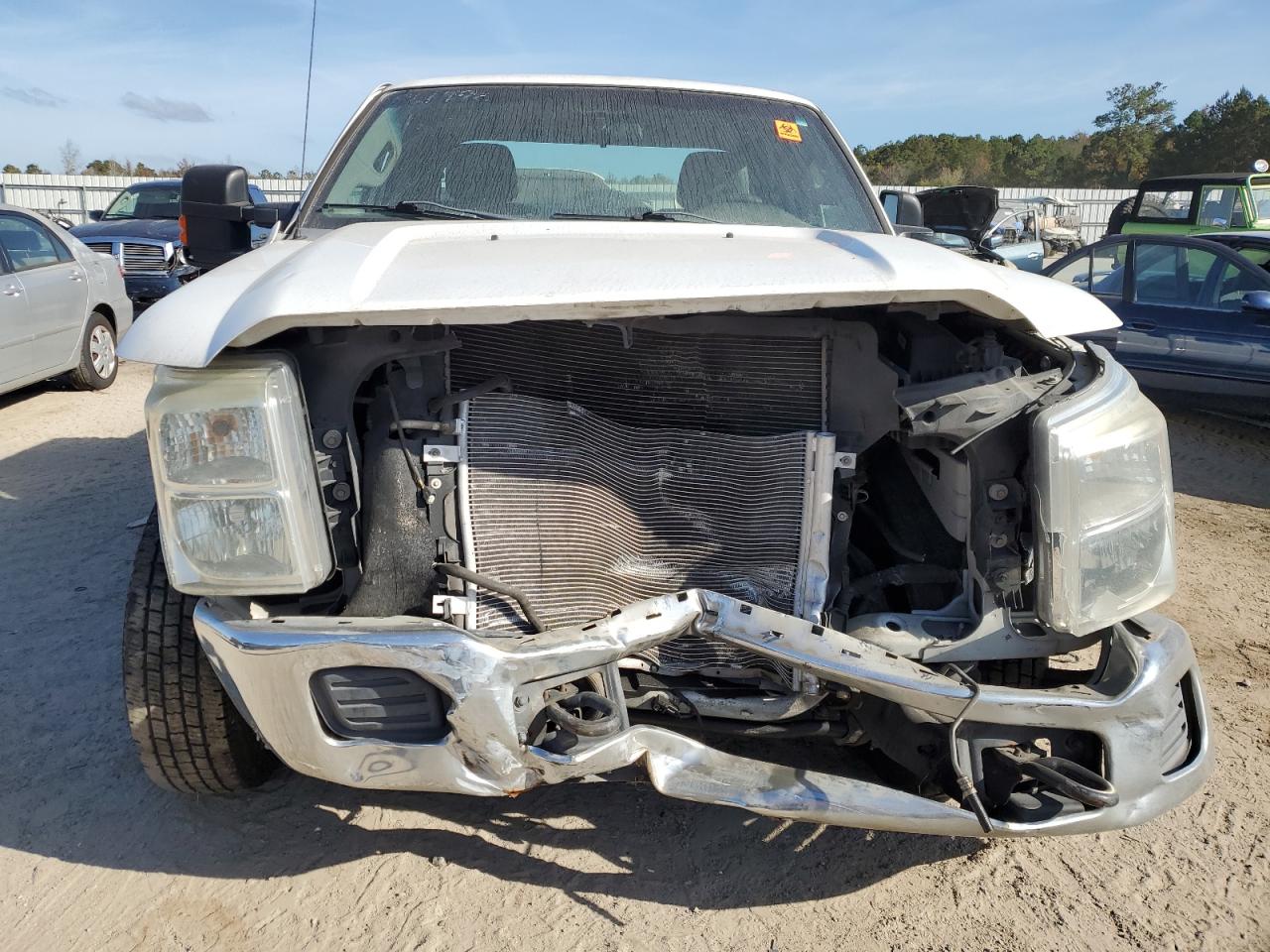 2015 Ford F250 VIN 1FT7X2A62FEB61972 Copart auction photo, front end damage thumbnail 5